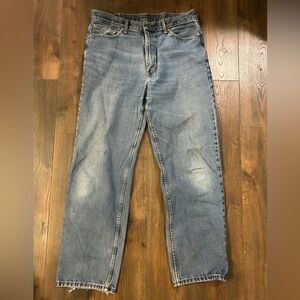 Levi's 550 Relaxed Fit Blue Jeans